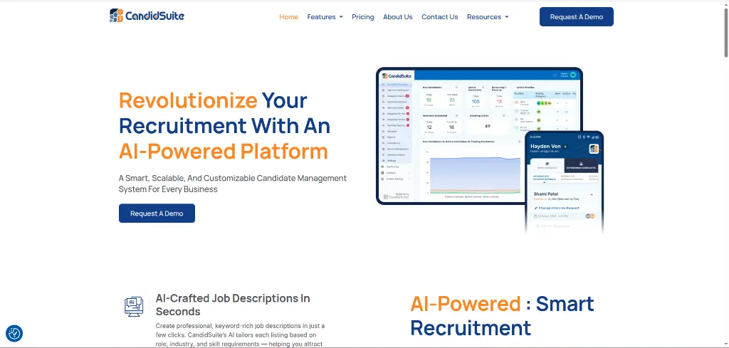 CandidSuite - Enterprise ATS